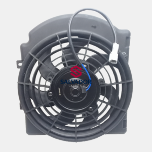 ELECTROVENTILADOR CORSA SOPLANTE CON AIRE ACONDICIONADO 2000 EN ADELANTE 7 ALETAS 260mm