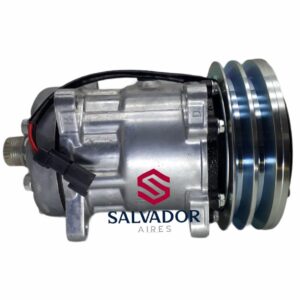 COMPRESOR 7H15 CASE 2A 158 MM OREJA ROTALOCK ATRAS CUERPO DESCANSO