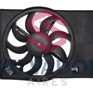 ELECTROVENTILADOR ORIGINAL CHEVROLET SPIN - COBALT - ONIX - PRISMA 9 ALETAS 400mm