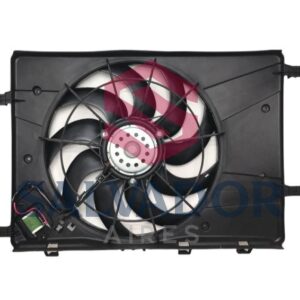 ELECTROVENTILADOR ORIGINAL CHEVROLET CRUZE CON ENCAUSADOR 9 ALETAS 400mm