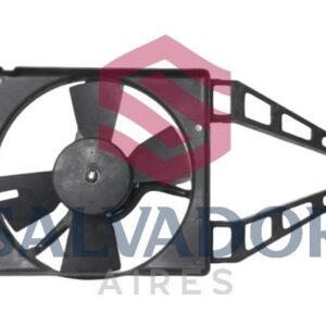 ELECTROVENTILADOR ORIGINAL CHEVROLET CORSA B HASTA EL 2000 CON ENCAUSADOR 4 ALETAS 280mm