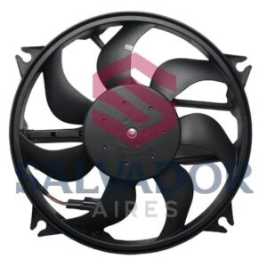 ELECTROVENTILADOR ORIGINAL CITROEN C4 7 ALETAS 390mm